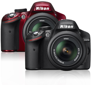 Farbvarianten der Nikon D3200 [Foto: Nikon]
