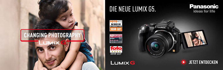 Die neue Panasonic Lumix G5 [Foto: Panasonic]